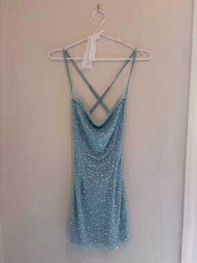 dyspnea paris backless mini dress | Dresses | Dyspnea Pink Sequined Above mid Size:US18-UK20-EUR48 size-guide:fabrication Backless Mini Dress -